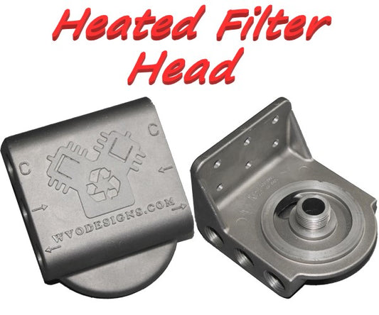 WVO Designs Heated Filter Head