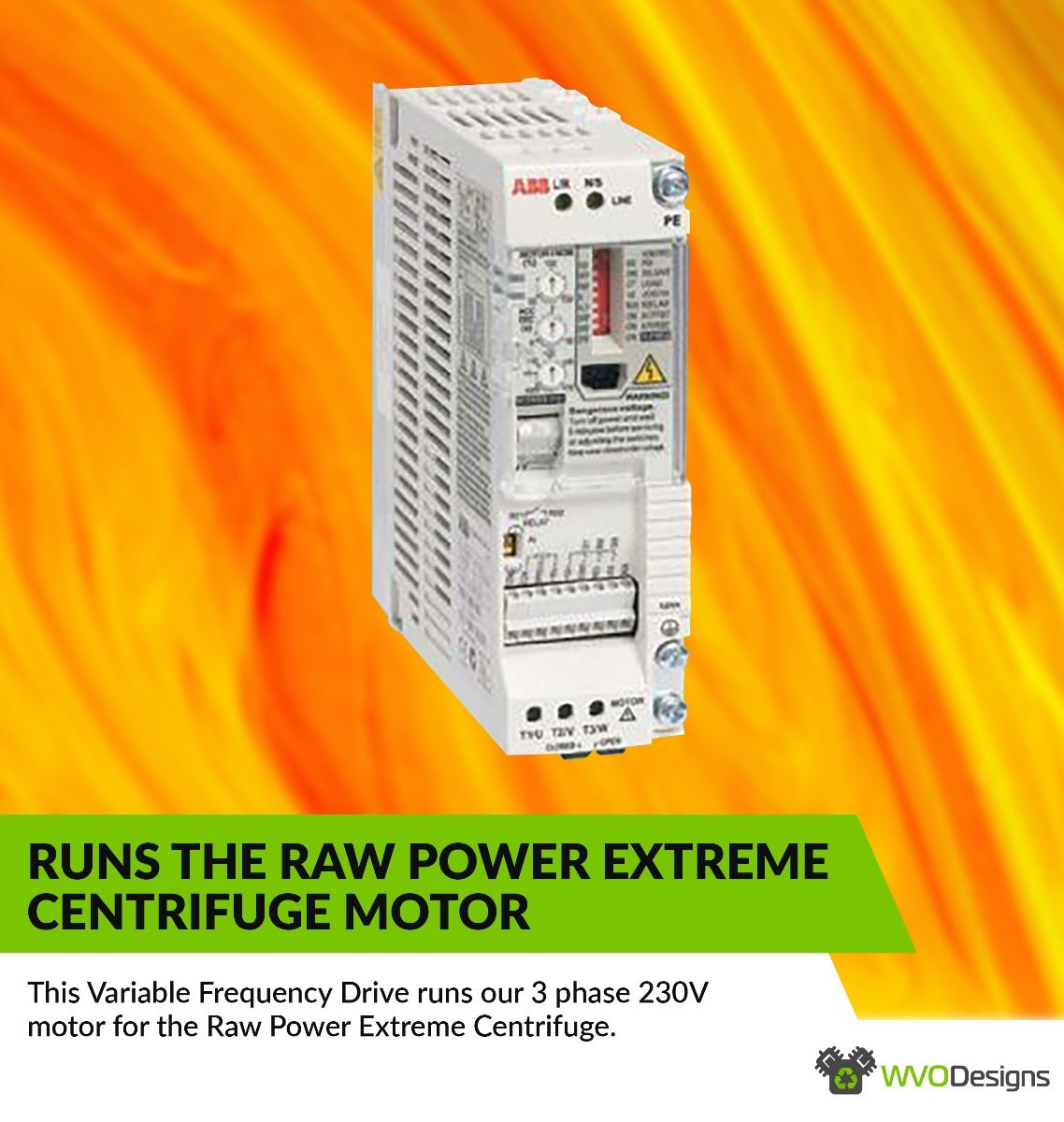 WVO Designs Raw Power Centrifuge - Extreme Unit